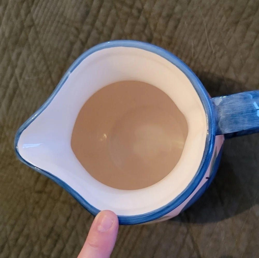 Pretty Ceramic Pitcher